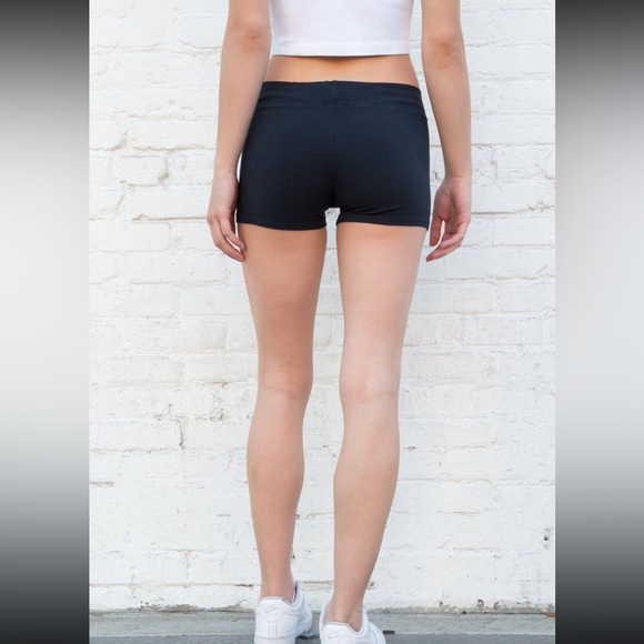Brandy melville navy blue Madelyn shorts - Picture 3 of 4